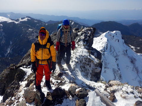 2020.3.20-22 塩見岳(雪山)