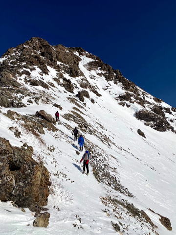 2020.3.20-22 塩見岳(雪山)