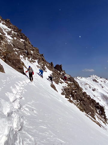 2020.3.20-22 塩見岳(雪山)