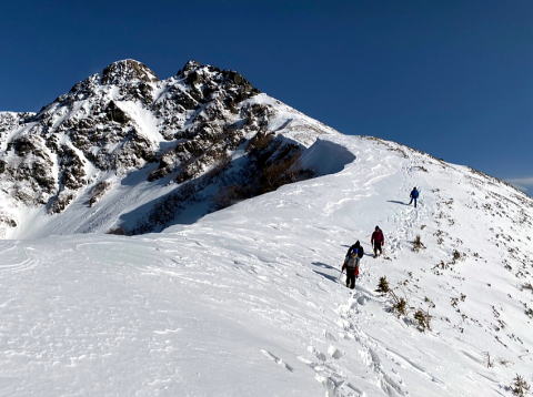 2020.3.20-22 塩見岳(雪山)