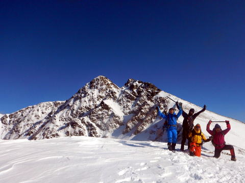2020.3.20-22 塩見岳(雪山)