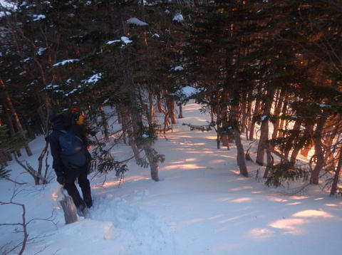2020.3.20-22 塩見岳(雪山)