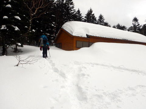 2020.3.20-22 塩見岳(雪山)