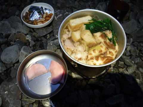 2018.11.23-25　鶏冠山・池口岳（尾根歩き）