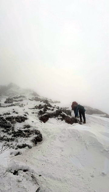 2025.3.1-2 赤岳(雪山)