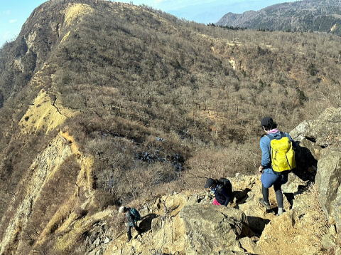 2025.3.2 大倉尾根～塔ノ岳～丹沢山～蛭ヶ岳（尾根歩き）