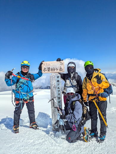 2025.3.9 木曽駒ヶ岳(雪山)