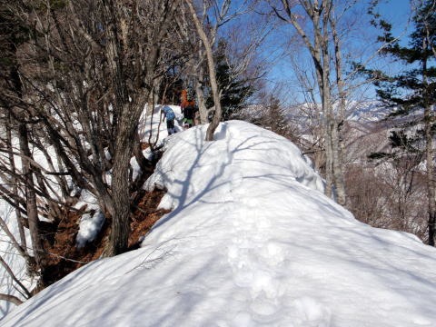 2013.3.16-17 雨ヶ立山(雪山)