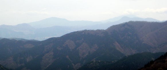 2013.4.14　山伏峠～西丸～東丸（尾根歩き）