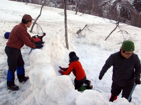 2013.5.3-6　白馬岳 小蓮華尾根（雪山）