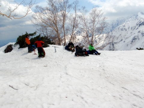 2013.5.3-6　白馬岳 小蓮華尾根（雪山）