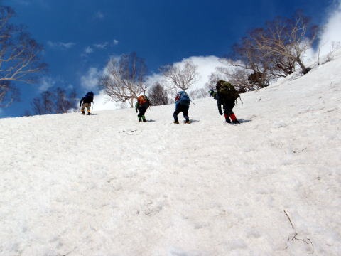 2013.5.3-6　白馬岳 小蓮華尾根（雪山）