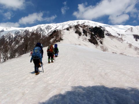 2013.5.3-6　白馬岳 小蓮華尾根（雪山）