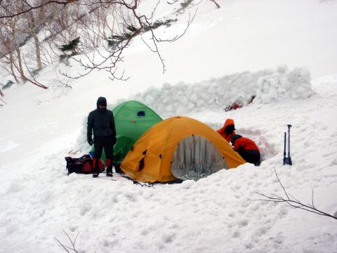 2013.5.3-6　白馬岳 小蓮華尾根（雪山）