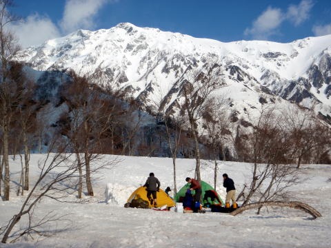 2013.5.3-6　白馬岳 小蓮華尾根（雪山）