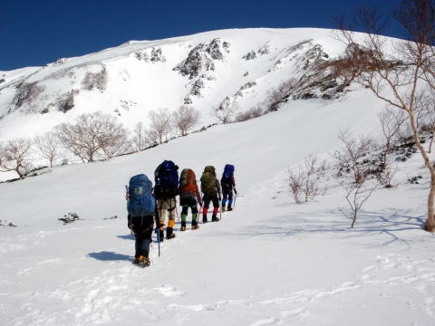2013.5.3-6　白馬岳 小蓮華尾根（雪山）