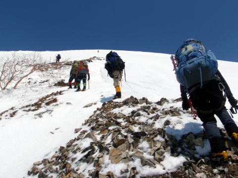 2013.5.3-6　白馬岳 小蓮華尾根（雪山）