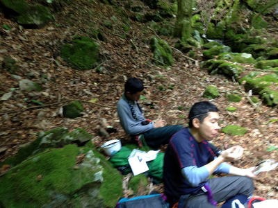 2013.7.7　川苔谷逆川（沢登り）