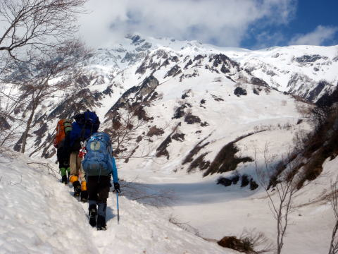 2013.5.3-6　白馬岳 小蓮華尾根（雪山）