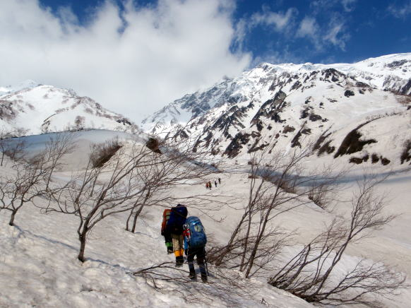 2013.5.3-6　白馬岳 小蓮華尾根（雪山）