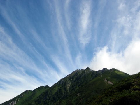2013.8.3-4　西穂高岳（尾根歩き）