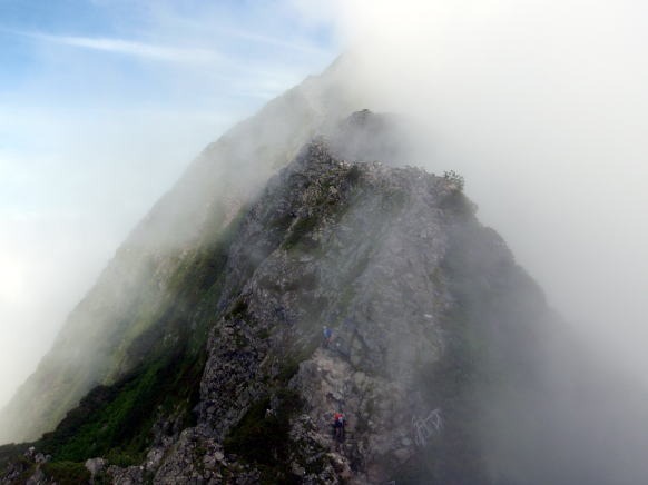2013.8.3-4　西穂高岳（尾根歩き）