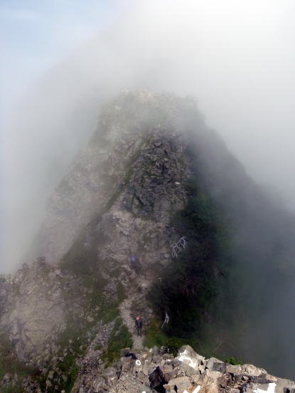 2013.8.3-4　西穂高岳（尾根歩き）