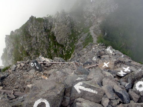 2013.8.3-4　西穂高岳（尾根歩き）