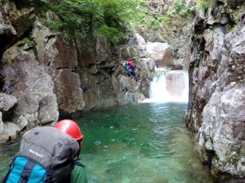 2013.8.10-16　金木戸川小倉谷（沢登り）
