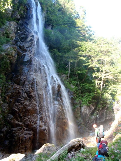2013.8.10-16　金木戸川小倉谷（沢登り）