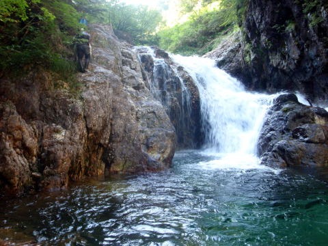 2013.8.10-16　金木戸川小倉谷（沢登り）