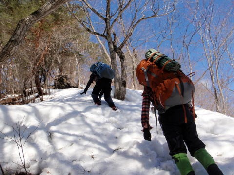2013.3.16-17 雨ヶ立山(雪山)