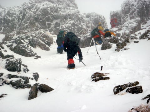 2011.1.15-16 赤岳(雪山)