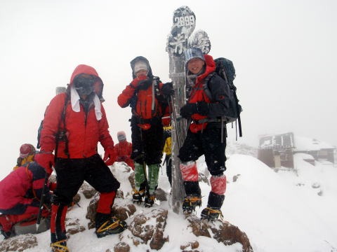 2011.1.15-16 赤岳(雪山)