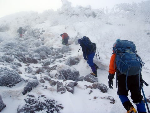 2011.1.29-30 天狗岳(雪山)
