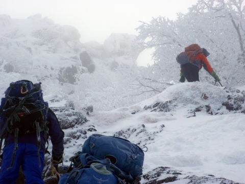 2011.1.29-30 天狗岳(雪山)