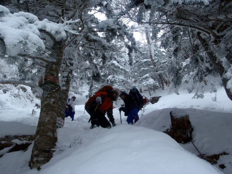 2011.1.29-30 天狗岳(雪山)