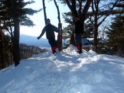 2011.2.13 倉見山(雪山)