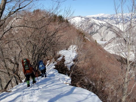 2013.3.16-17 雨ヶ立山(雪山)