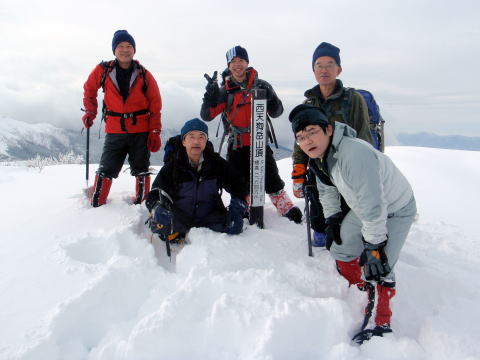 2012.1.21-2 北八ツ・天狗岳~ニュウ(雪山)