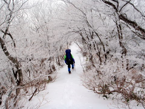 2012.1.8-9 那須・甲子山(雪山)