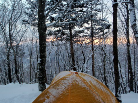 2012.2.18-19 明神ヶ岳(雪山)