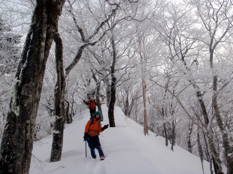2012.2.18-19 明神ヶ岳(雪山)
