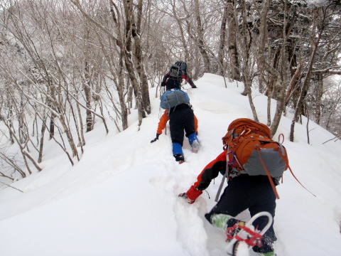2012.2.18-19 明神ヶ岳(雪山)