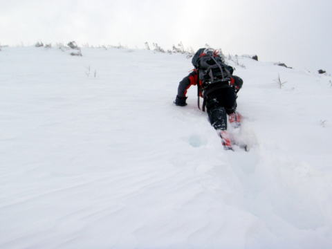 2012.1.21-2 北八ツ・天狗岳~ニュウ(雪山)