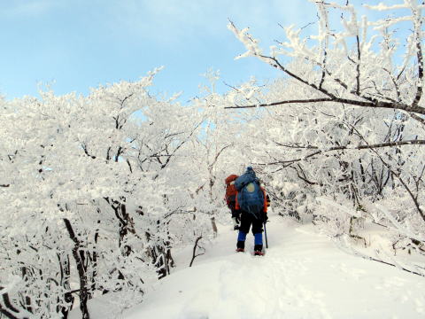2012.1.8-9 那須・甲子山(雪山)