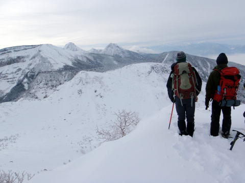 2012.1.21-2 北八ツ・天狗岳~ニュウ(雪山)