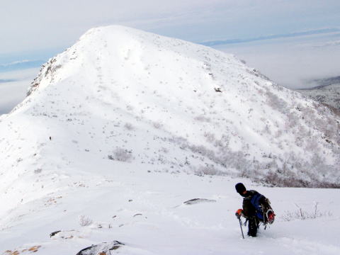 2012.1.21-2 北八ツ・天狗岳~ニュウ(雪山)