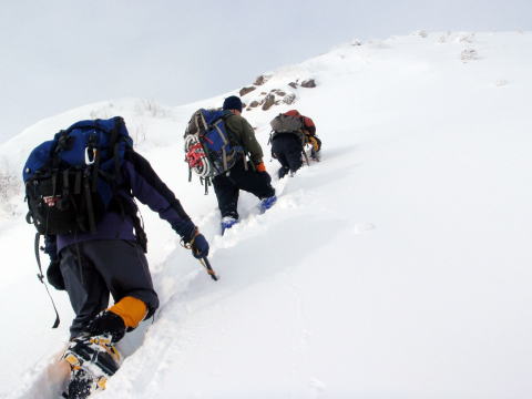 2012.1.21-2 北八ツ・天狗岳~ニュウ(雪山)