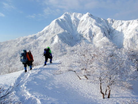 2012.1.8-9 那須・甲子山(雪山)